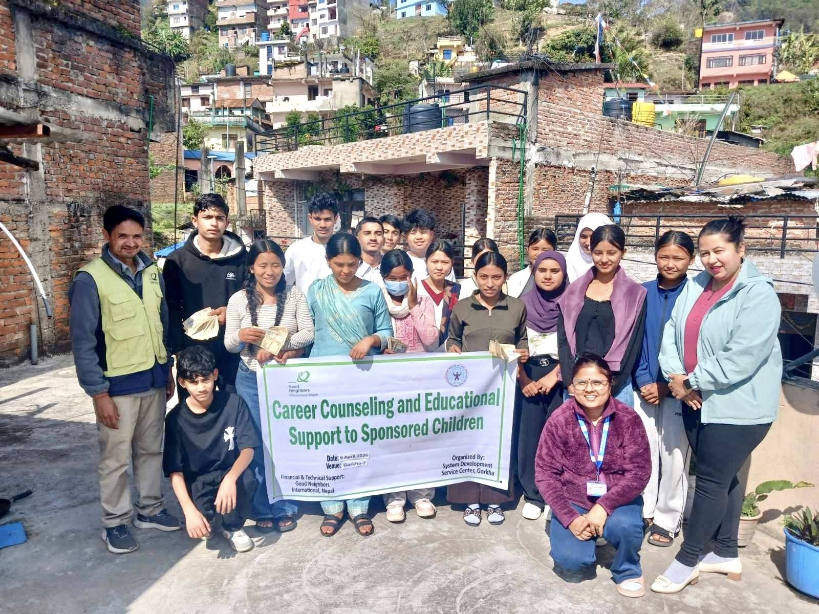 Farewell and Cash Support for Sponsored Children image 2